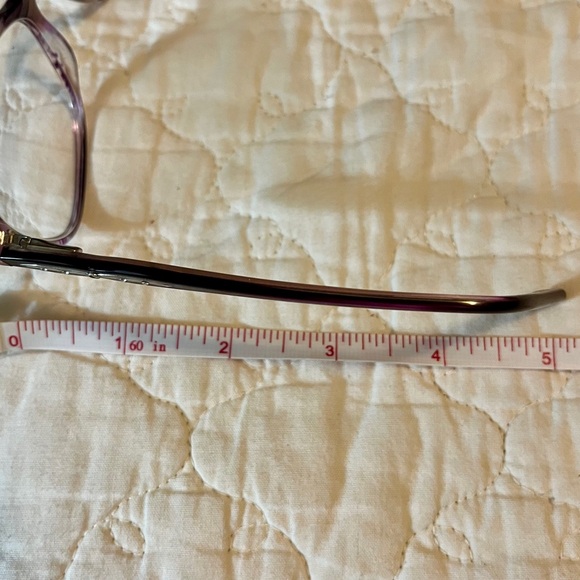 COTE D’AZUR Eyeglasses Frames Purple Violet New - Picture 11 of 11